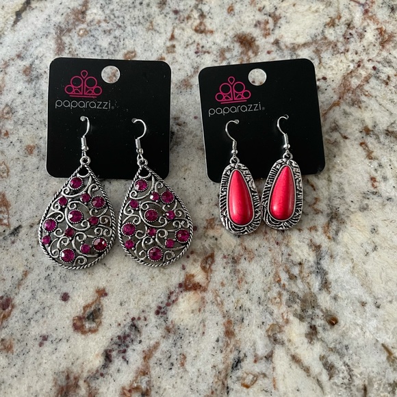 2 Paparazzi Women Earrings New